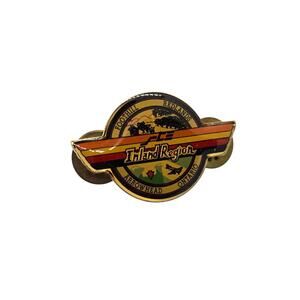 Inland Region Foothill Redlands Arrowhead Ontario Gold Tone Lapel Pin